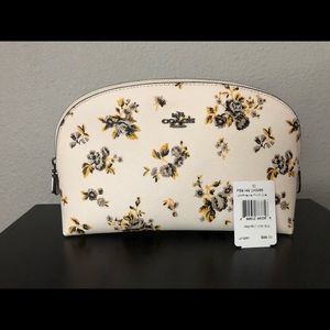 NWT Coach Prairie Chalk Cosmetic Case 22